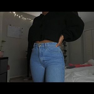american apparel mom jeans
